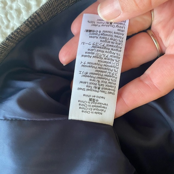 J.Crew Women’s Vivienne blazer in plaid Italian wool blend Size 8 Academia - Picture 11 of 12